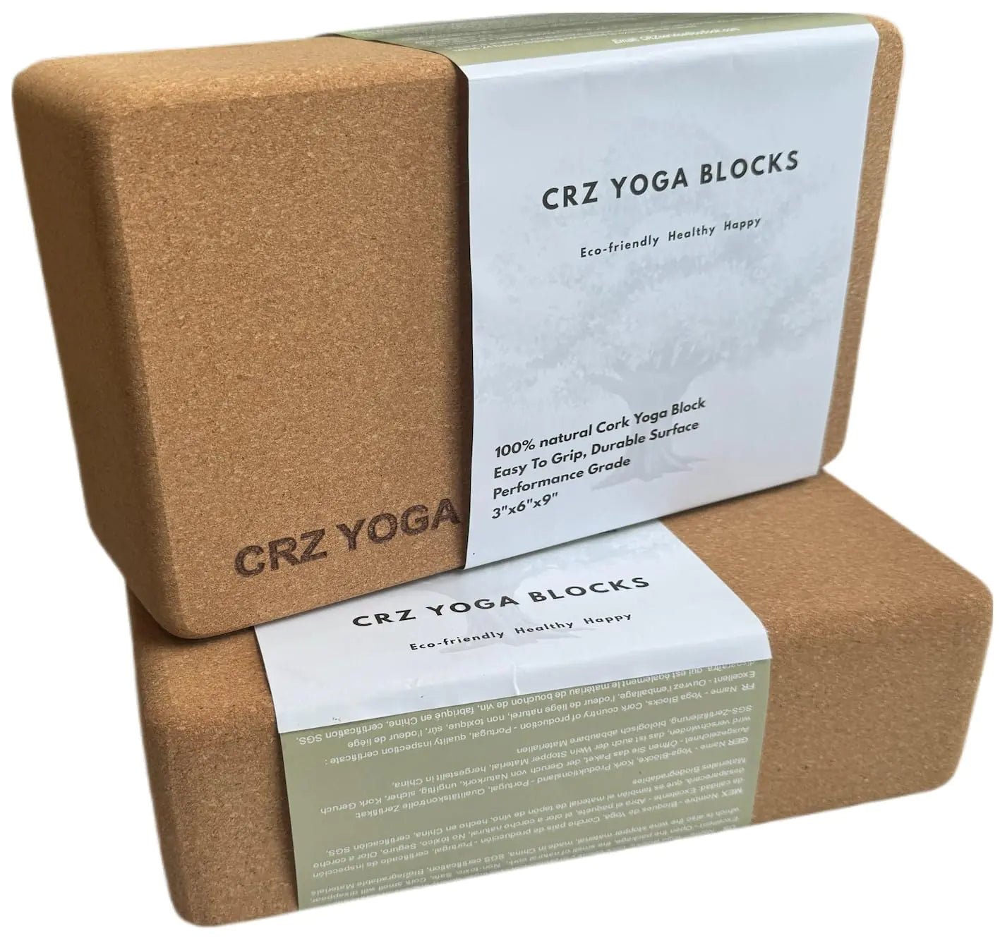 Cork Yoga Duo Blocks: Premium and Eco-Conscious