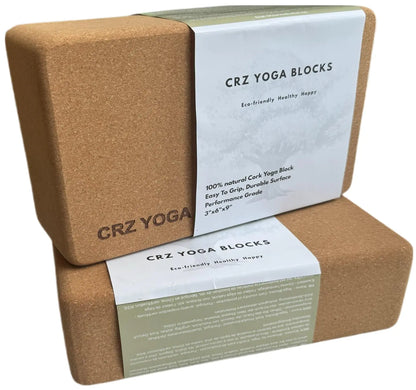 Cork Yoga Duo Blocks: Premium and Eco-Conscious